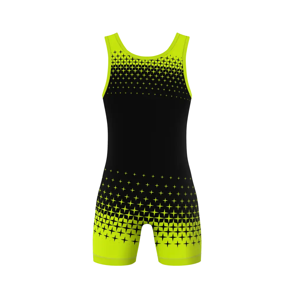 Custom Stars Sublimated Wrestling Singlet