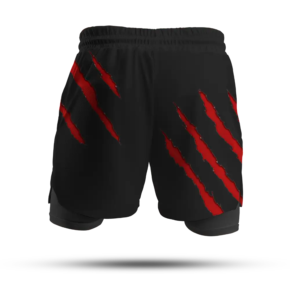 Custom Claw Double-Layer Fight Shorts