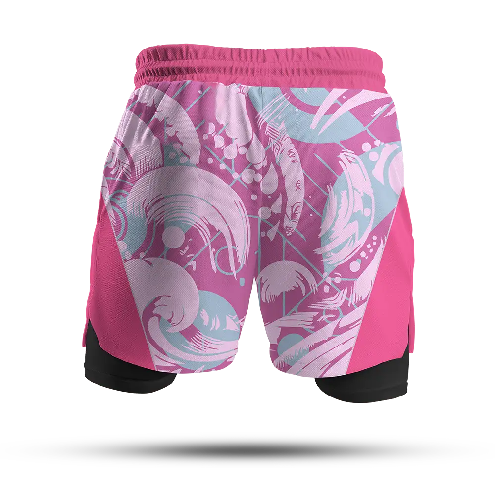 Custom Current Double-Layer Fight Shorts