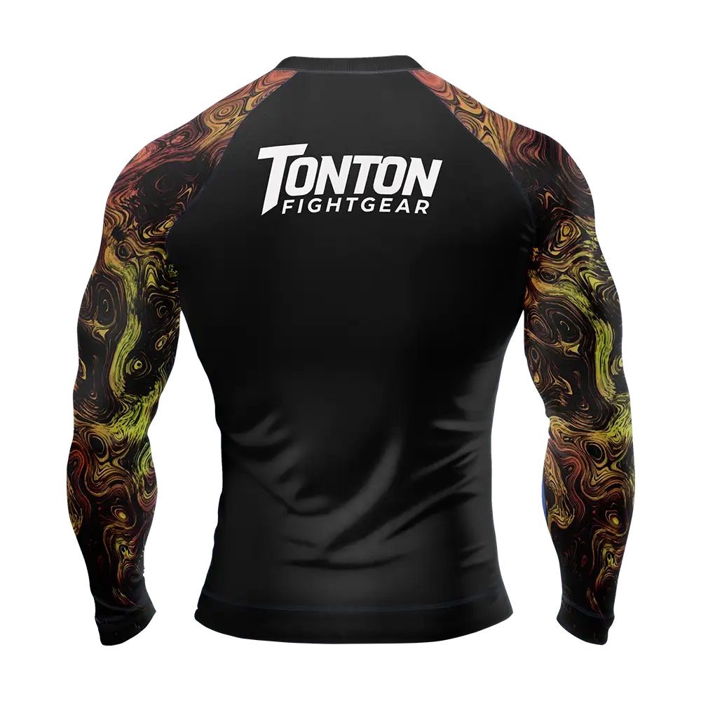 Custom Shark Jiu Jitsu Long Sleeve Rashguard