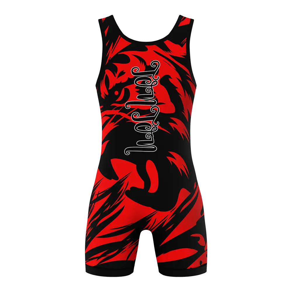 Custom Tiger Sublimated Wrestling Singlet