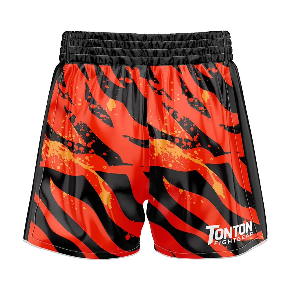Custom Lava Muay Thai Shorts