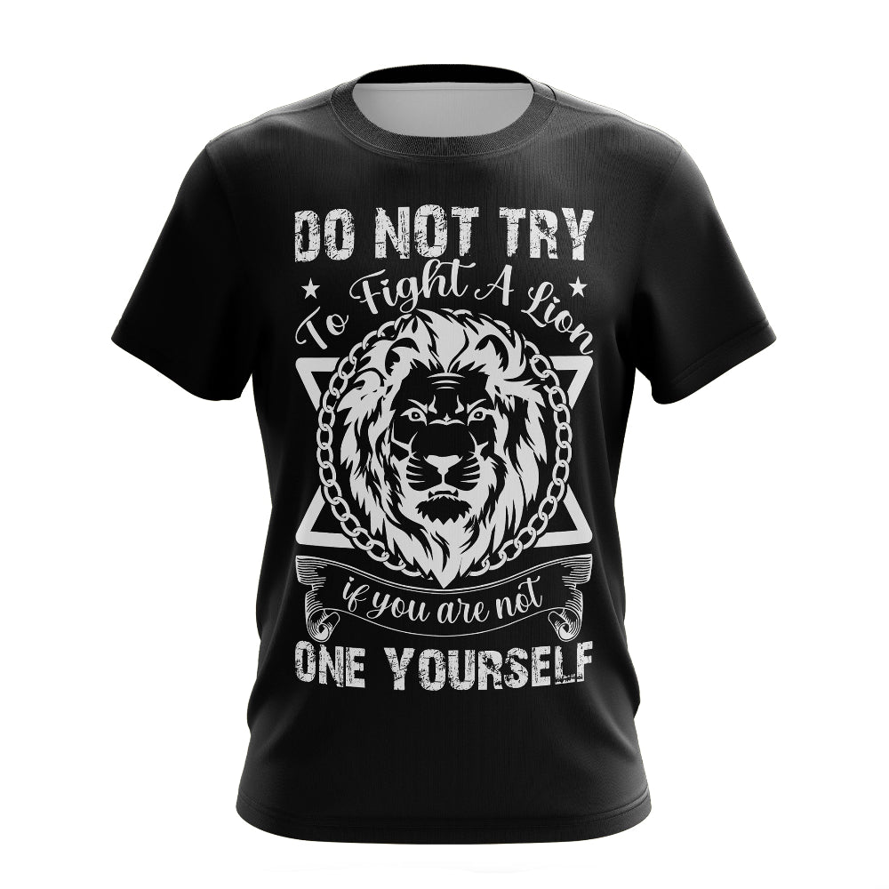 Fight A Lion Training T Shirt