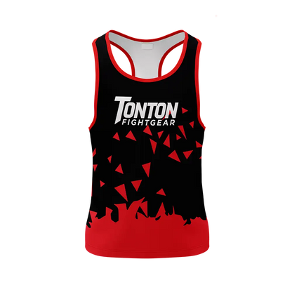Custom Blaze Boxing Racerback Tanks Top