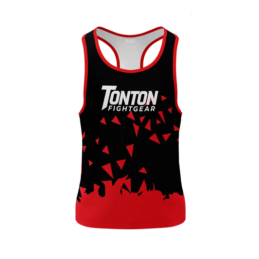 Custom Blaze Boxing Racerback Tanks Top