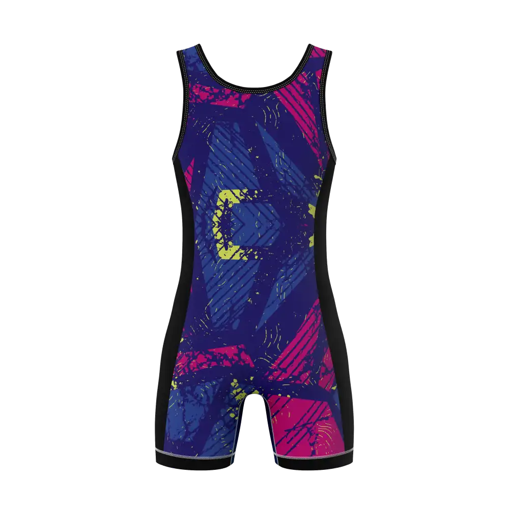 Custom Flare Sublimated Wrestling Singlet