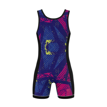 Custom Flare Sublimated Wrestling Singlet