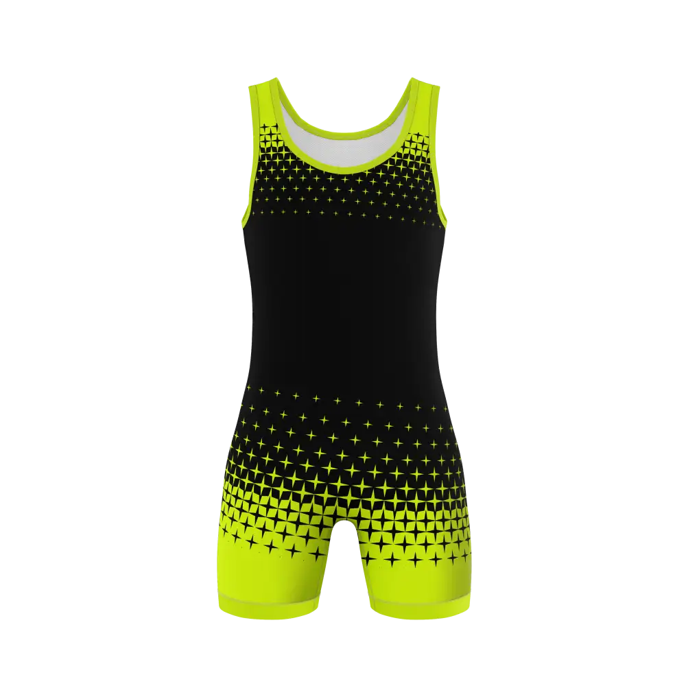 Custom Stars Sublimated Wrestling Singlet