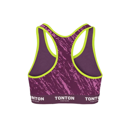 Custom Cyclone Boxing Racerback Sports Bra