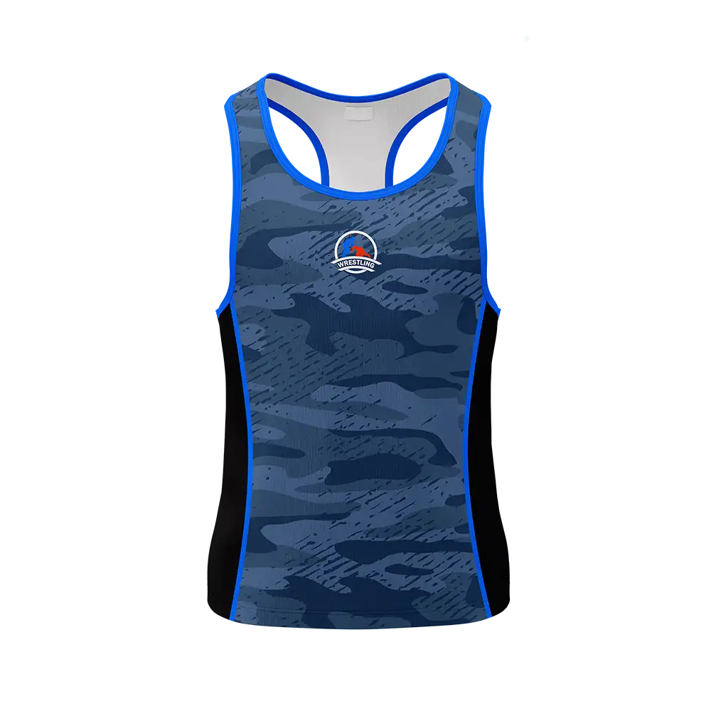Custom Camo Boxing Racerback Tanks Top