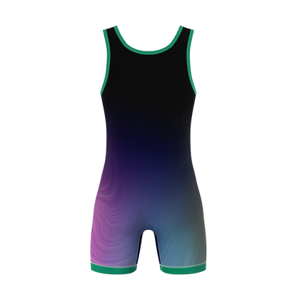 Custom Aurora Sublimated Wrestling Singlet