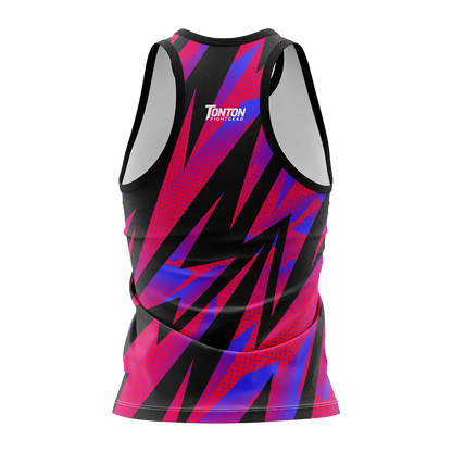 Custom Flash Boxing Women's Racerback Tanks