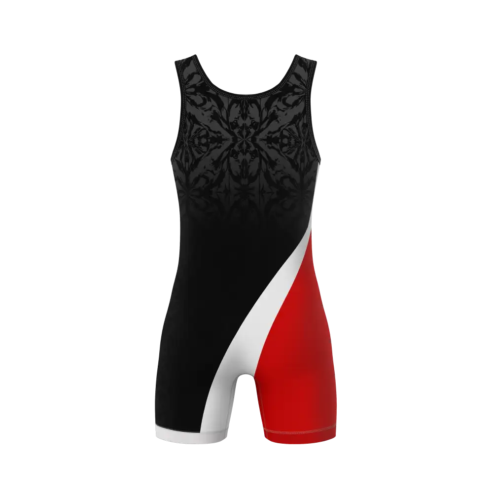 Custom Split Sublimated Wrestling Singlet