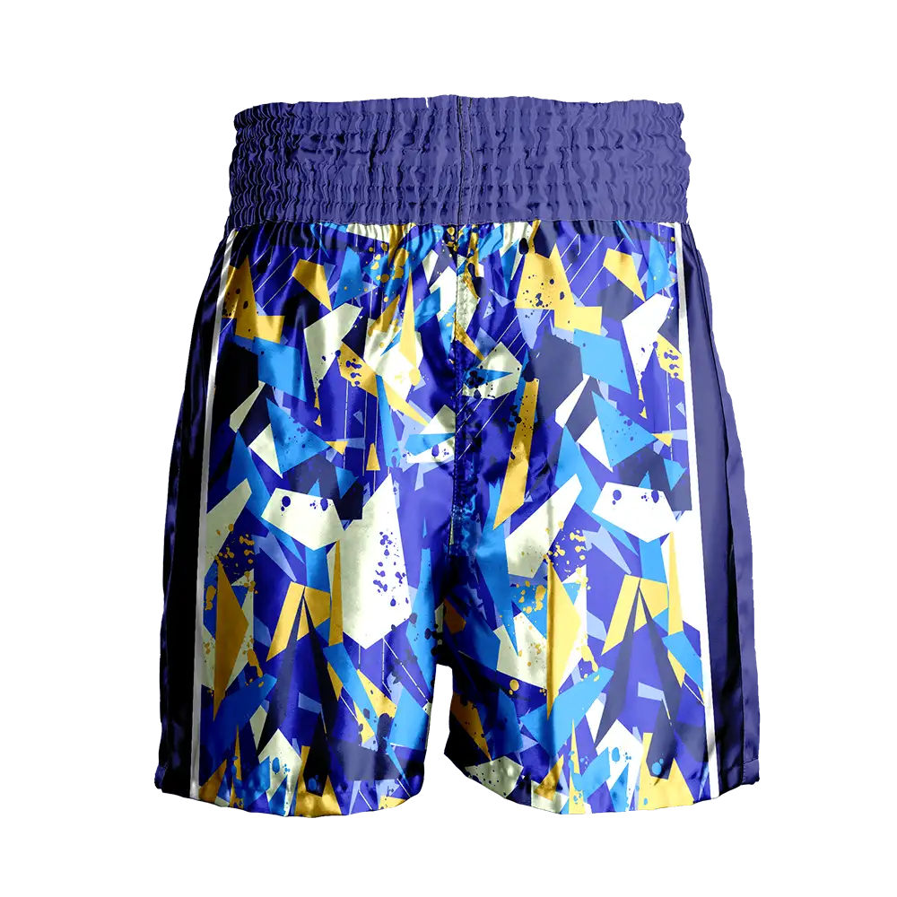 Custom Sapphire Fight Shorts