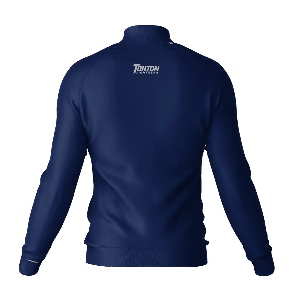 Custom Blue Embed Training Jacket