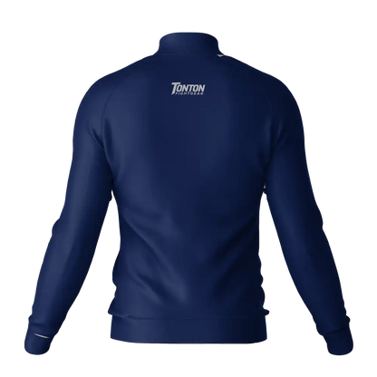 Custom Blue Embed Training Jacket