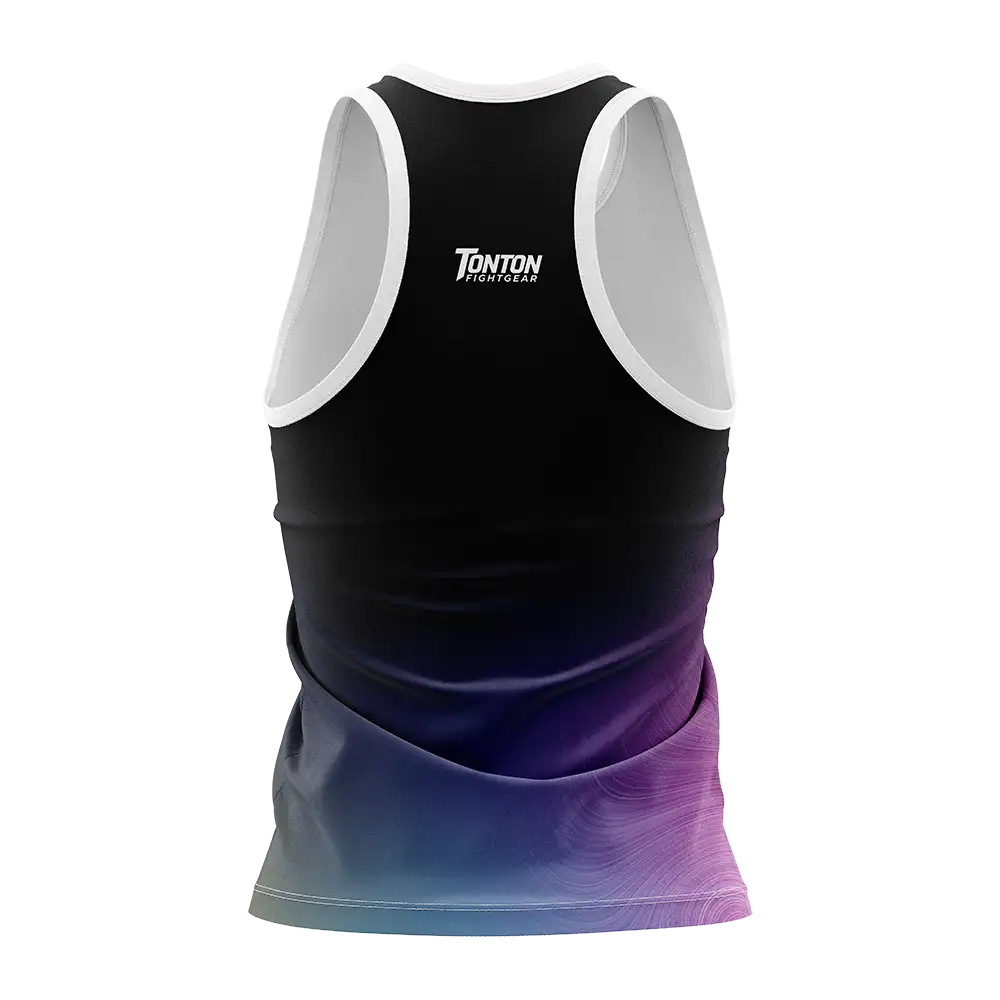 Custom Aurora Boxing Women's Racerback Tanks