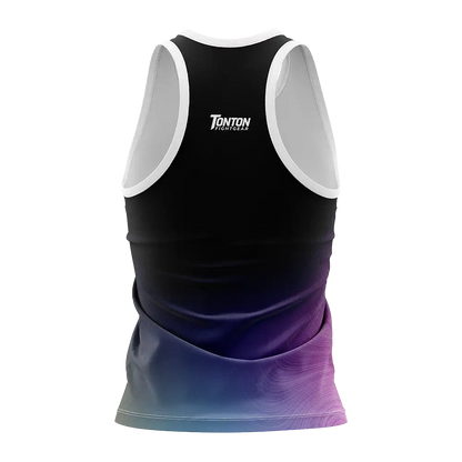 Custom Aurora Boxing Women's Racerback Tanks