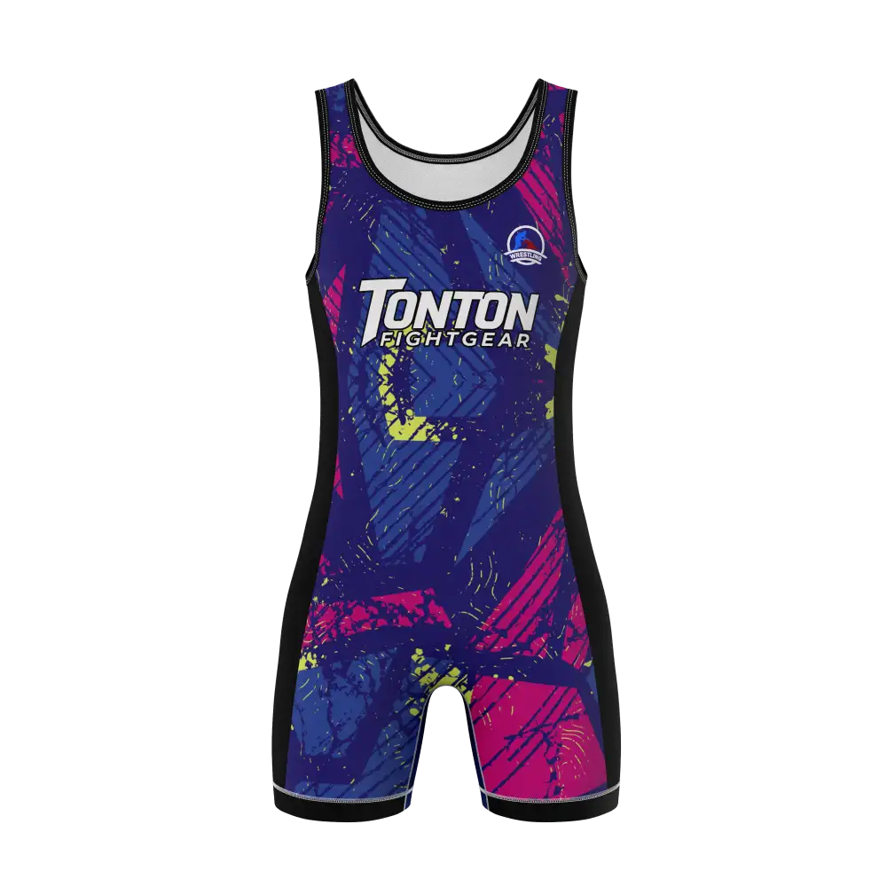 Custom Flare Sublimated Wrestling Singlet