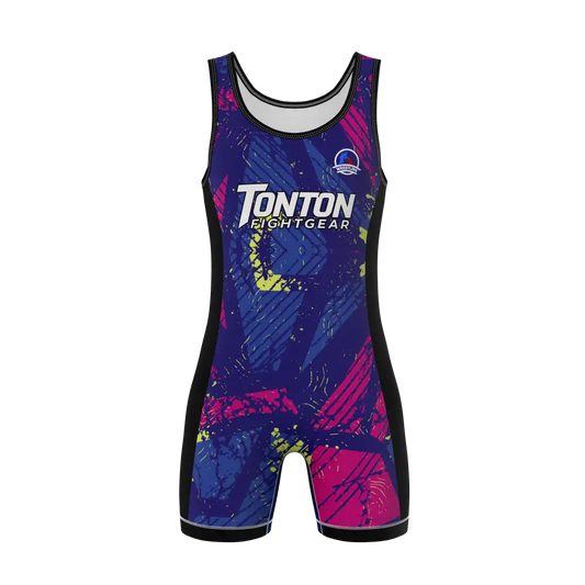Custom Flare Sublimated Wrestling Singlet