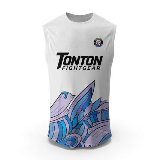 Custom Leaves Sleeveless Tanks Top