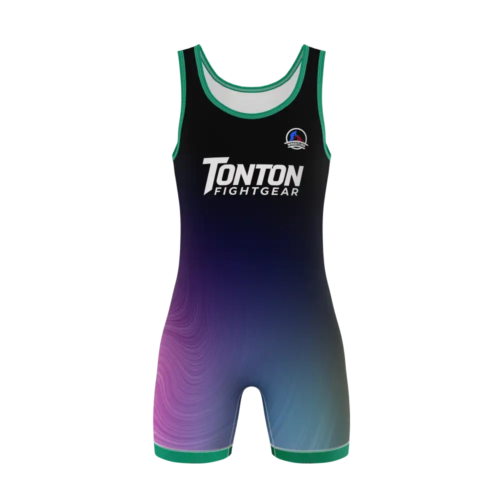 Custom Aurora Sublimated Wrestling Singlet