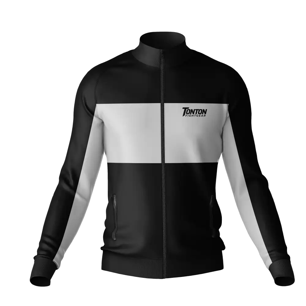 Custom Black Embed Training Jacket
