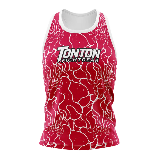 Custom Division Boxing Women's Racerback Tanks