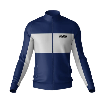 Custom Blue Embed Training Jacket