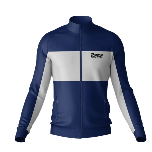 Custom Blue Embed Training Jacket