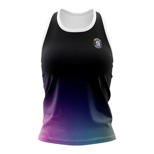 Custom Aurora Boxing Women's Racerback Tanks