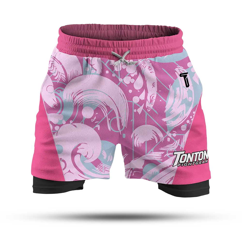 Custom Current Double-Layer Fight Shorts