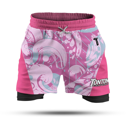 Custom Current Double-Layer Fight Shorts