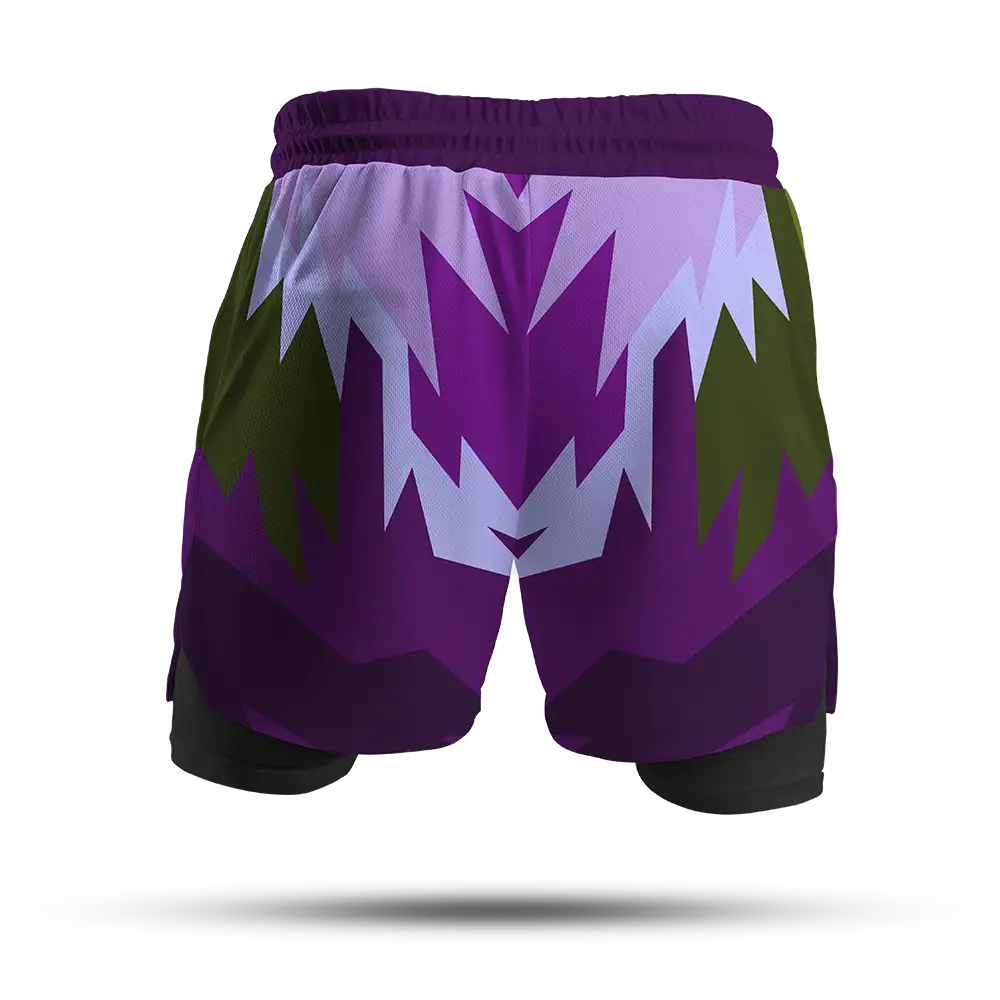 Custom Polar Double-Layer Fight Shorts