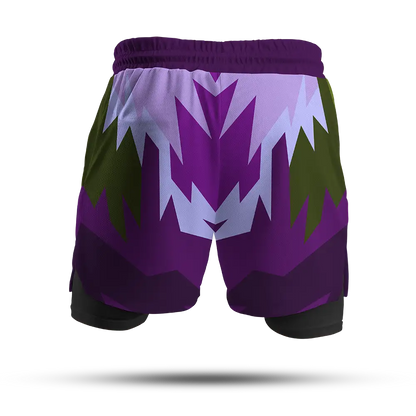 Custom Polar Double-Layer Fight Shorts