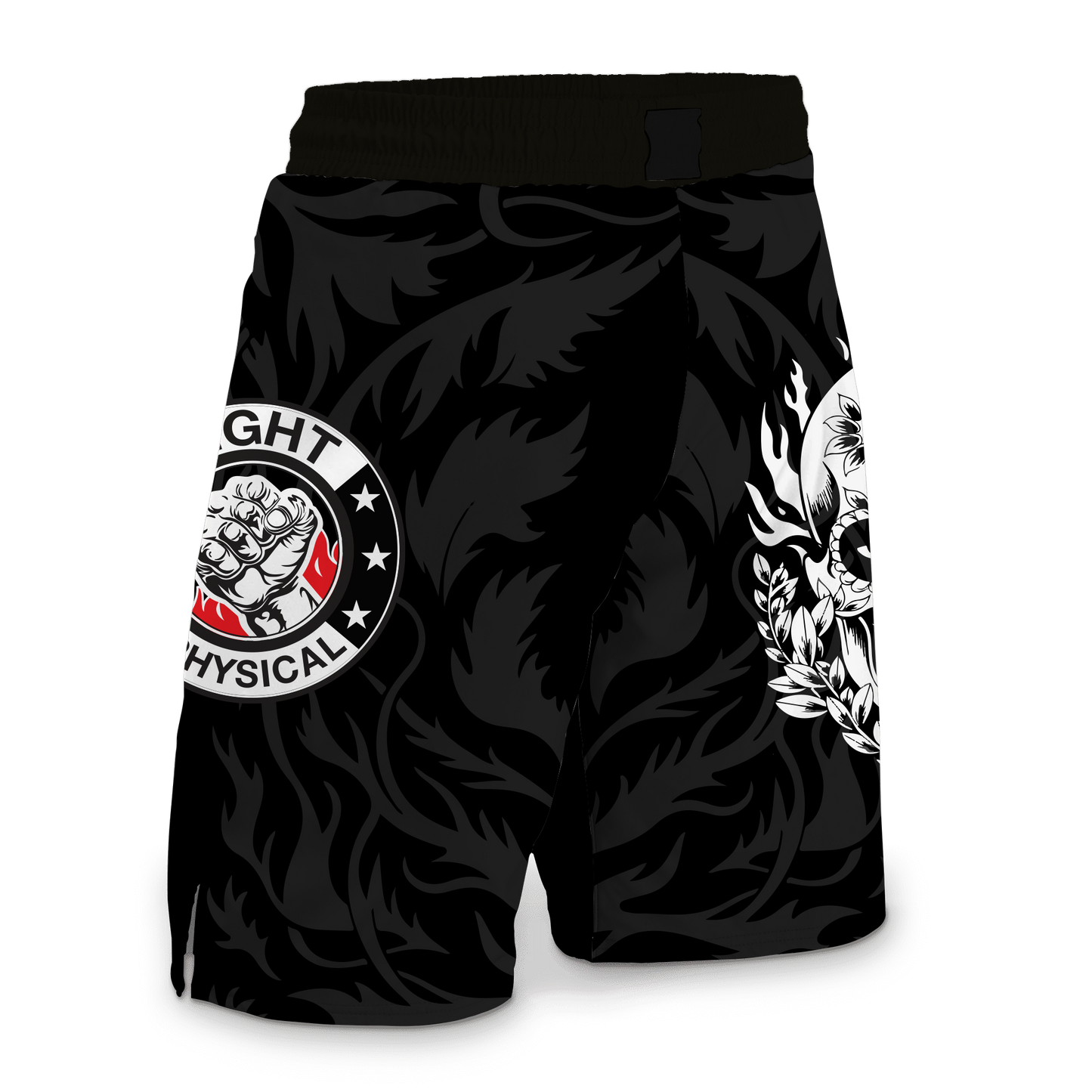 Custom Skull Fight Shorts