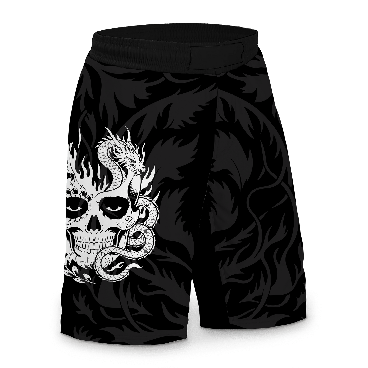 Custom Skull Fight Shorts