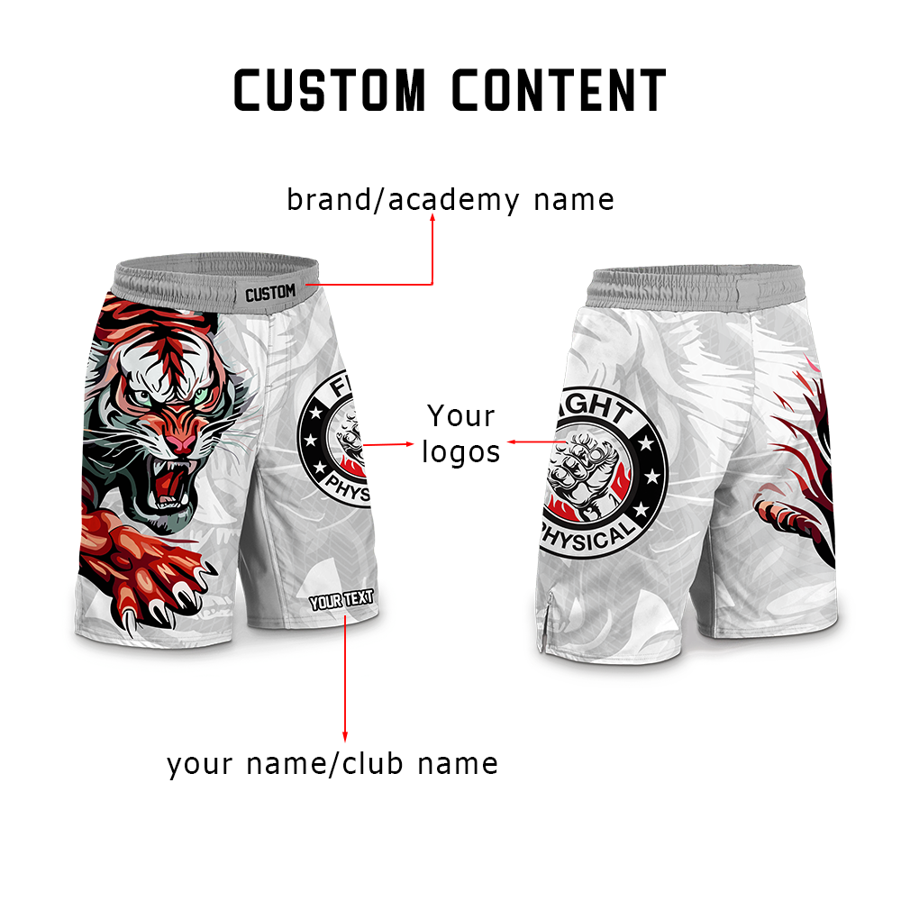 Custom Tiger Fight Shorts
