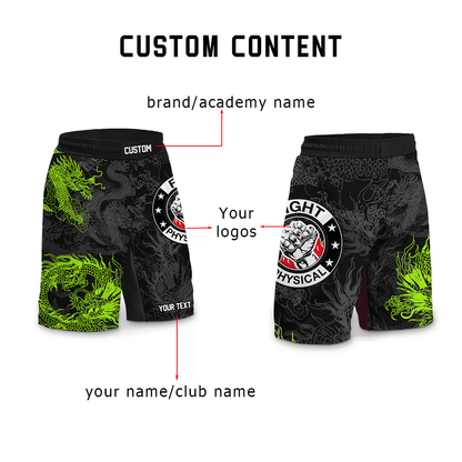 Custom Dragon Fight Shorts