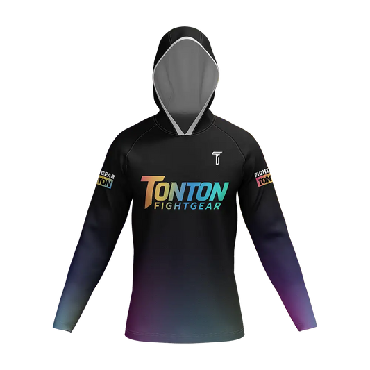 Custom Black Boxing Pullover Hoodie