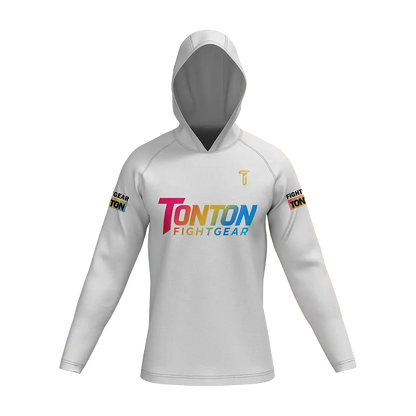 Custom White Boxing Pullover Hoodie