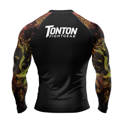 Custom Shark Jiu Jitsu Long Sleeve Rashguard