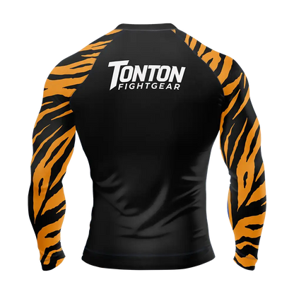 Custom Leopard Jiu Jitsu Long Sleeve Rashguard