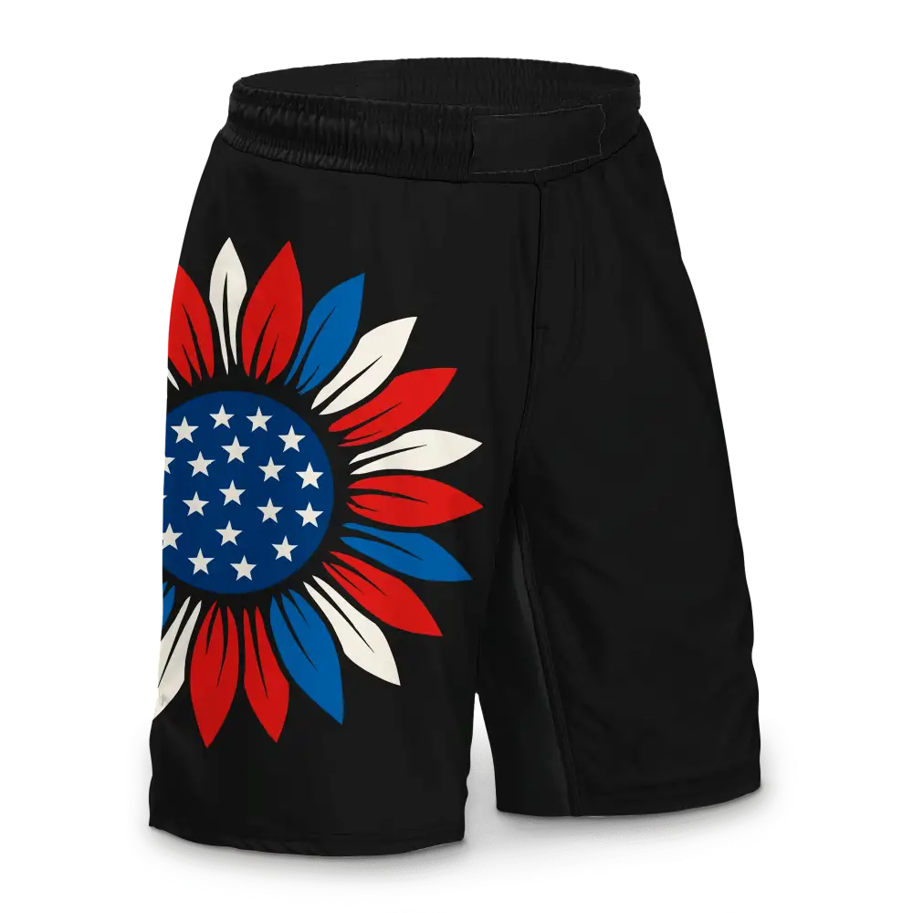Custom Sunflower Fight Shorts