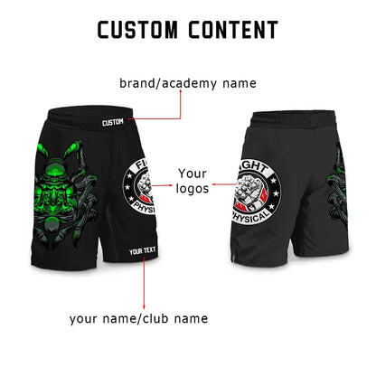 Custom Spider Fight Shorts