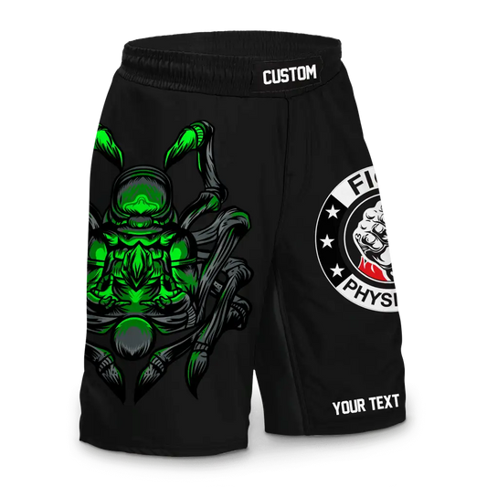 Custom Spider Fight Shorts