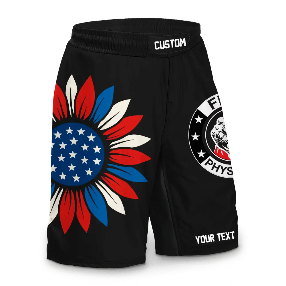 Custom Sunflower Fight Shorts