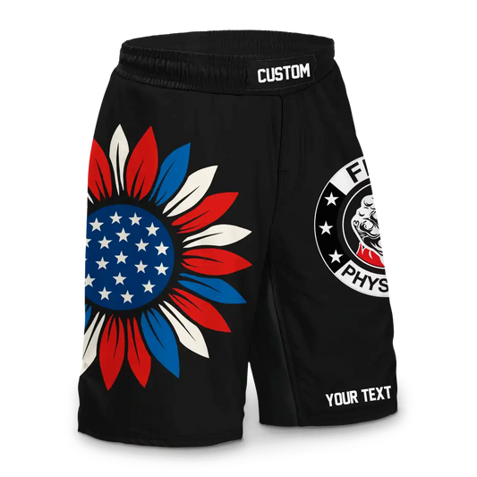 Custom Sunflower Fight Shorts