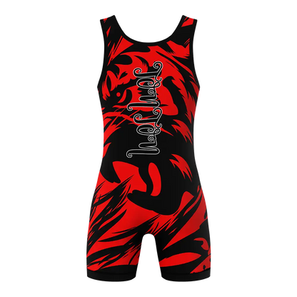 Custom Tiger Sublimated Wrestling Singlet