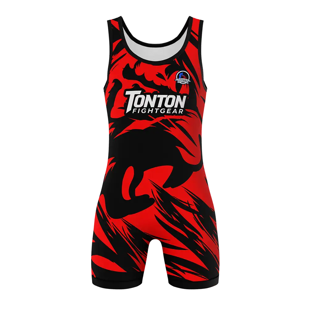 Custom Tiger Sublimated Wrestling Singlet